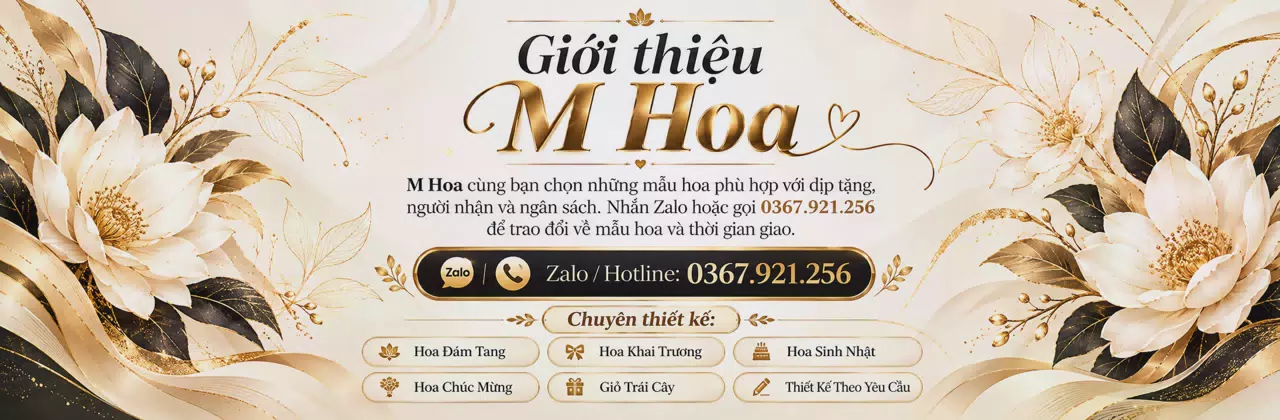 Ảnh bìa Shop hoa tươi Bà Rịa - Tư vấn mẫu hoa hợp ngân sách